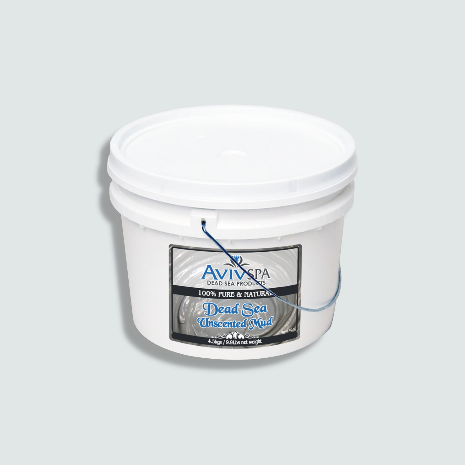 Dead Sea Mud 4.5kg Bucket (Raw Ingredient)
