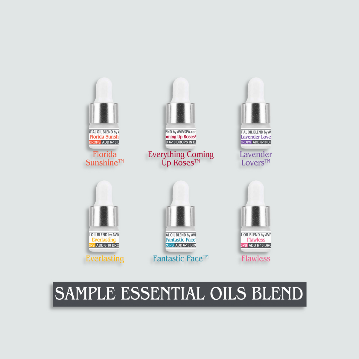 100% Pure Therapeutic Grade Essential Oil Kit - 2ml Sample Size