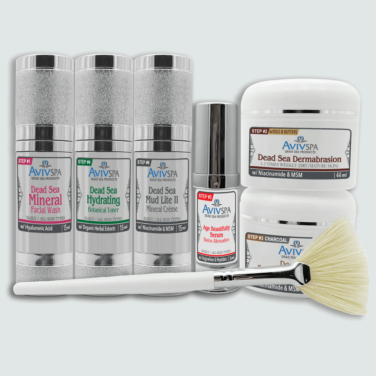 Spa Facial Kit Dry/Mature Skin (OILS & BUTTERS)