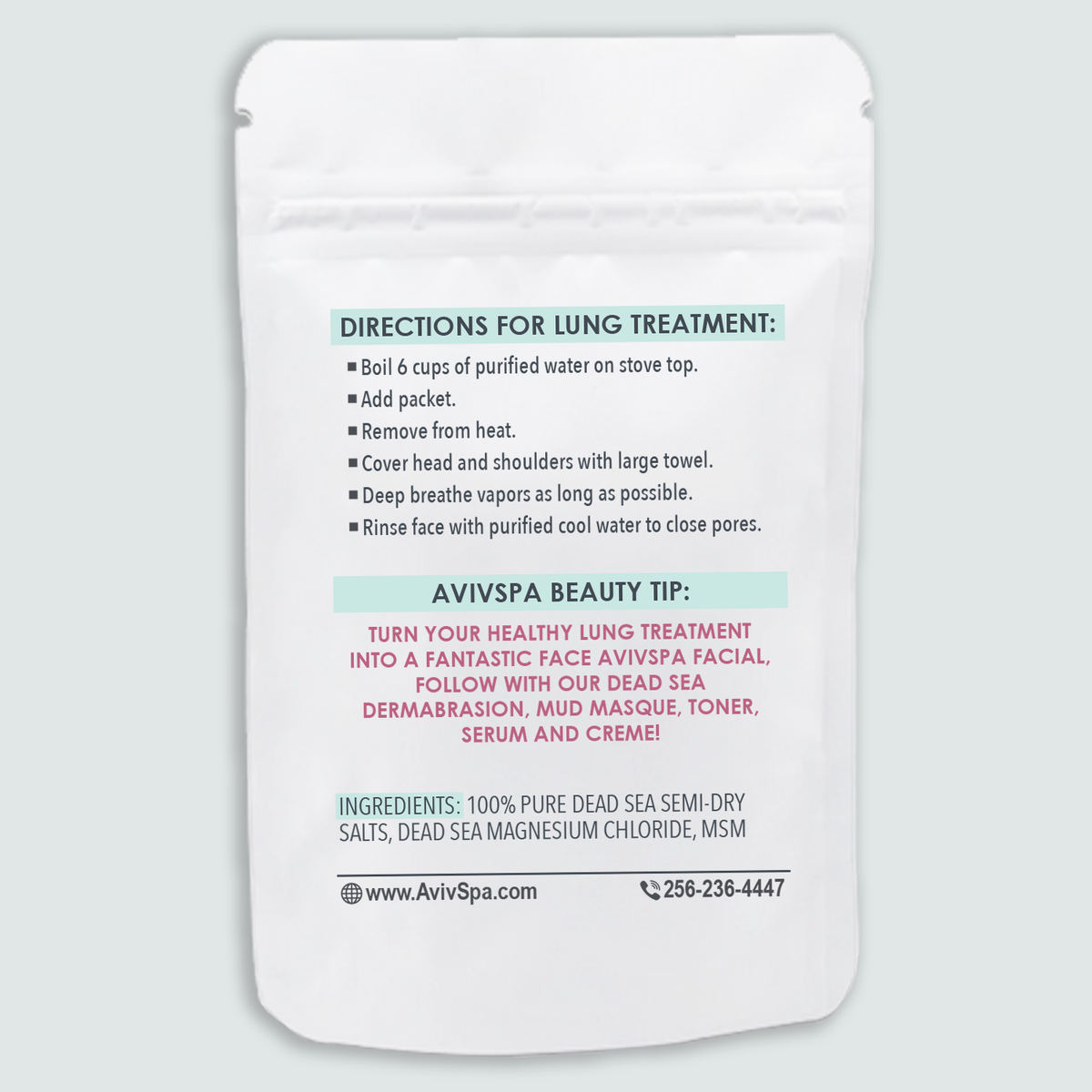 Healthy Lungs Magnesium Treatment