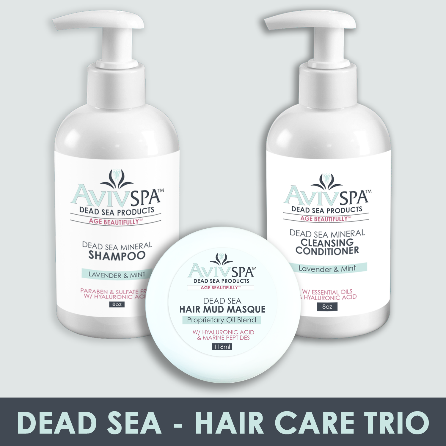 Dead Sea Hair Care TRIO