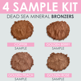 4 SAMPLE KIT DEAD SEA MINERAL BRONZERS