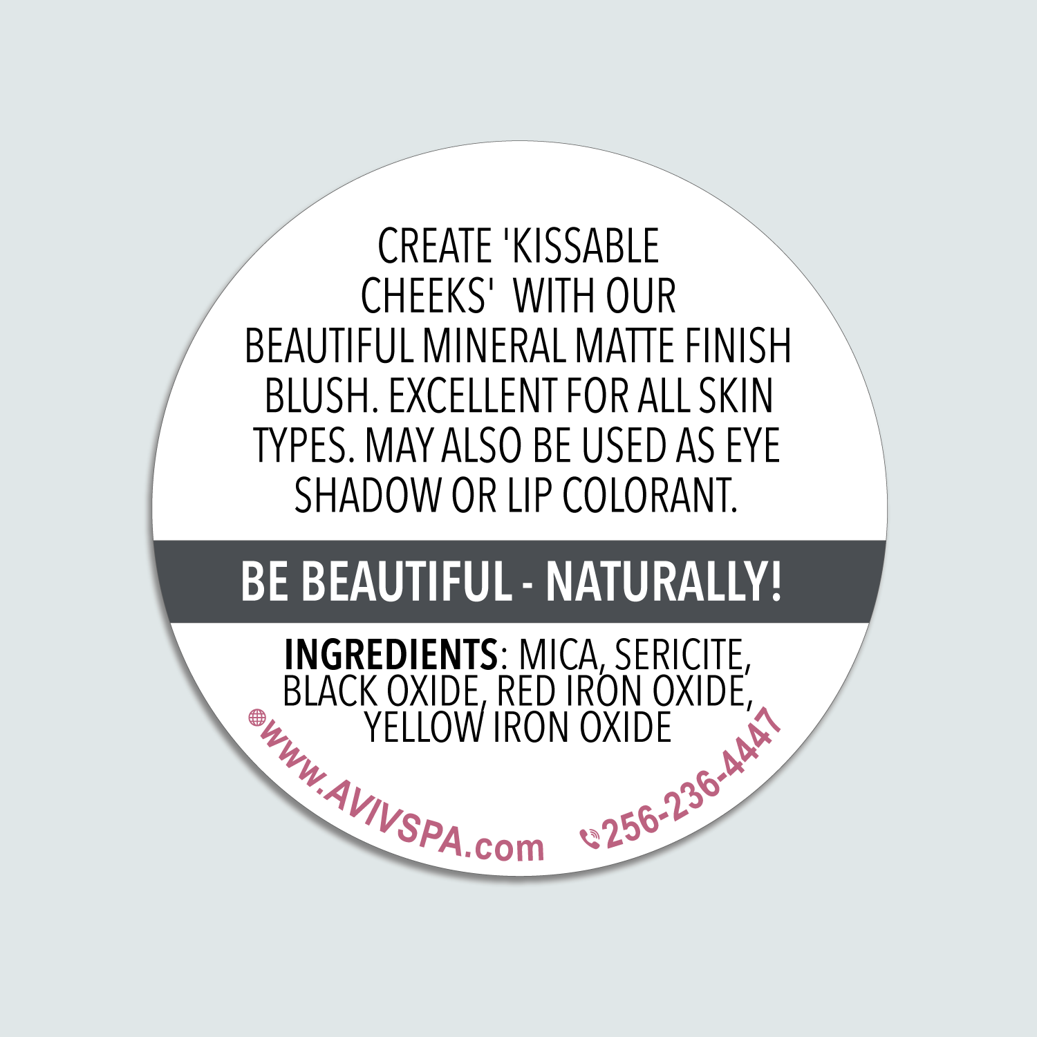 Dead Sea Mineral Blush BURNT ORANGE