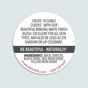 Dead Sea Mineral Blush BURNT ORANGE