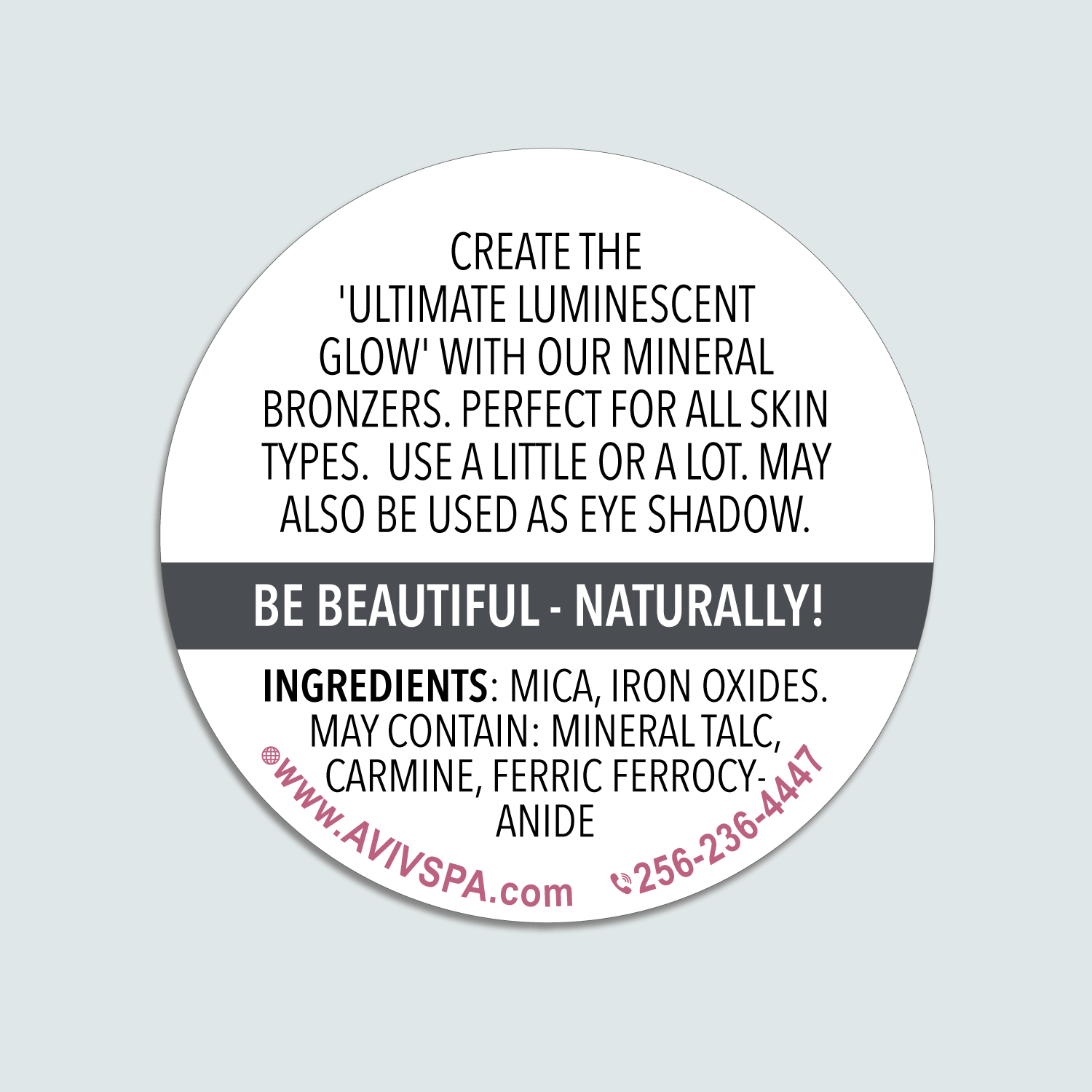 Dead Sea Mineral Bronzer GOLDEN ROSE