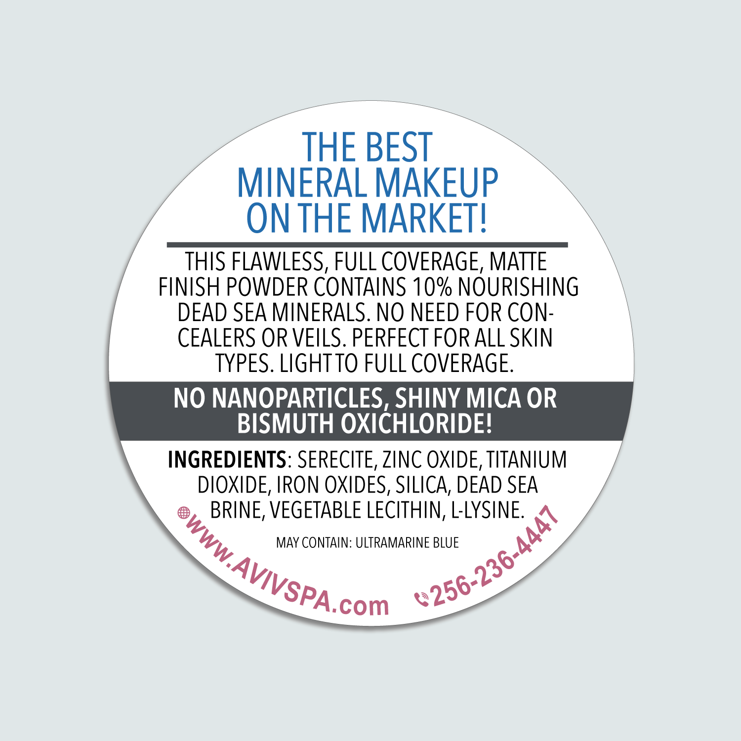 Dead Sea Mineral Makeup GOLDEN AURA