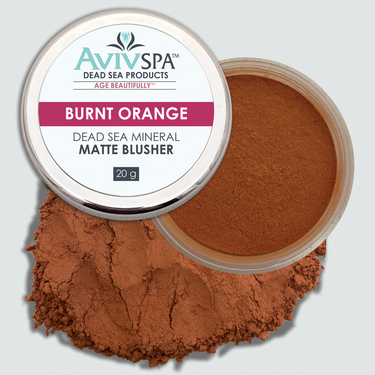 Dead Sea Mineral Blush BURNT ORANGE