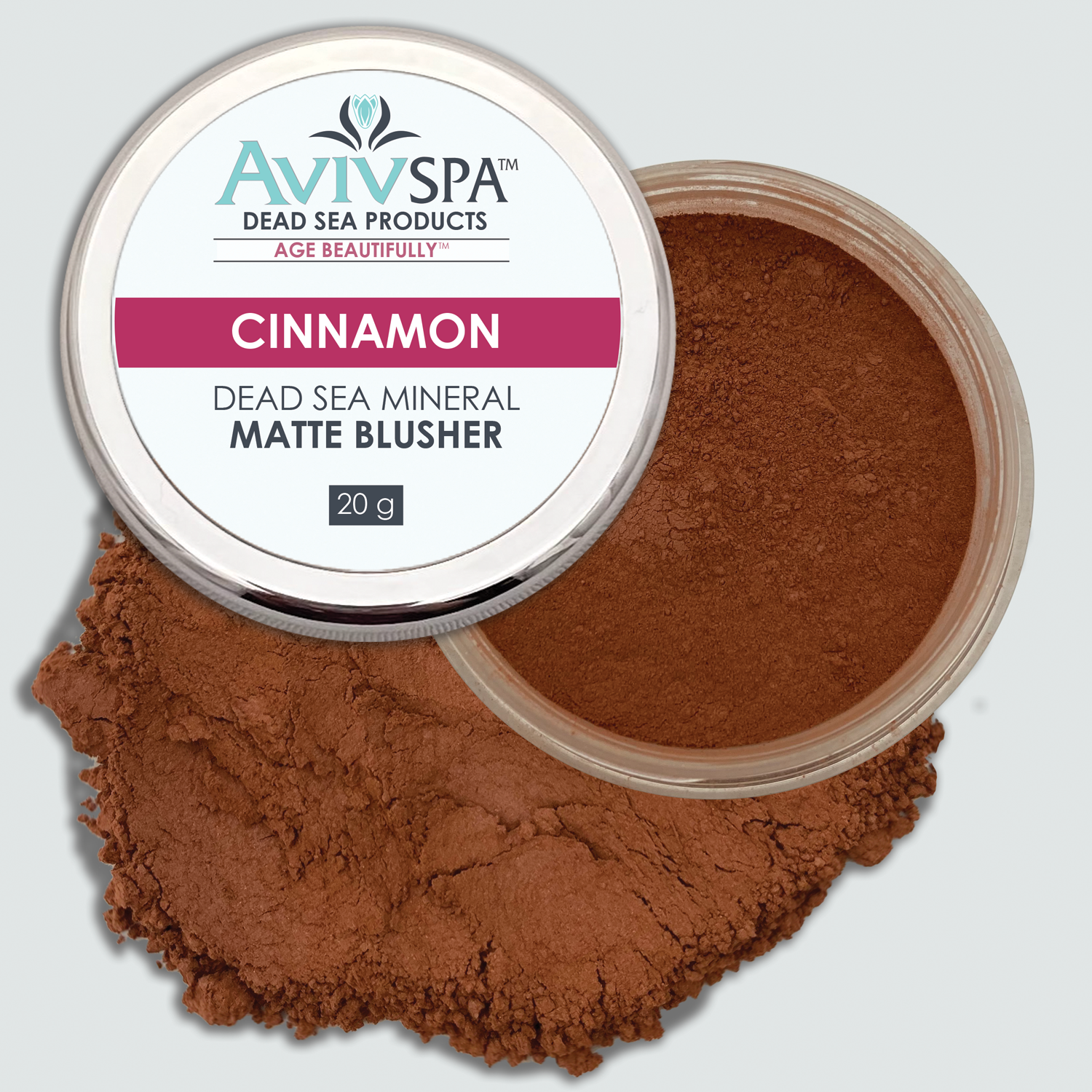 Dead Sea Mineral Matte Blusher CINNAMON