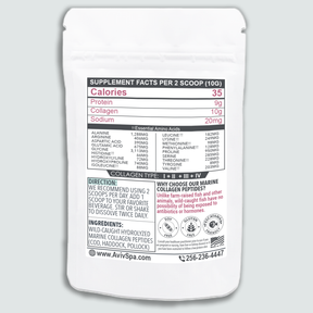 Wild-Caught Hydrolyzed Marine Collagen Peptides UNFLAVORED