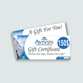 AvivSpa Gift Card Certificate