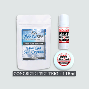 Concrete Feet First Aid TRIO