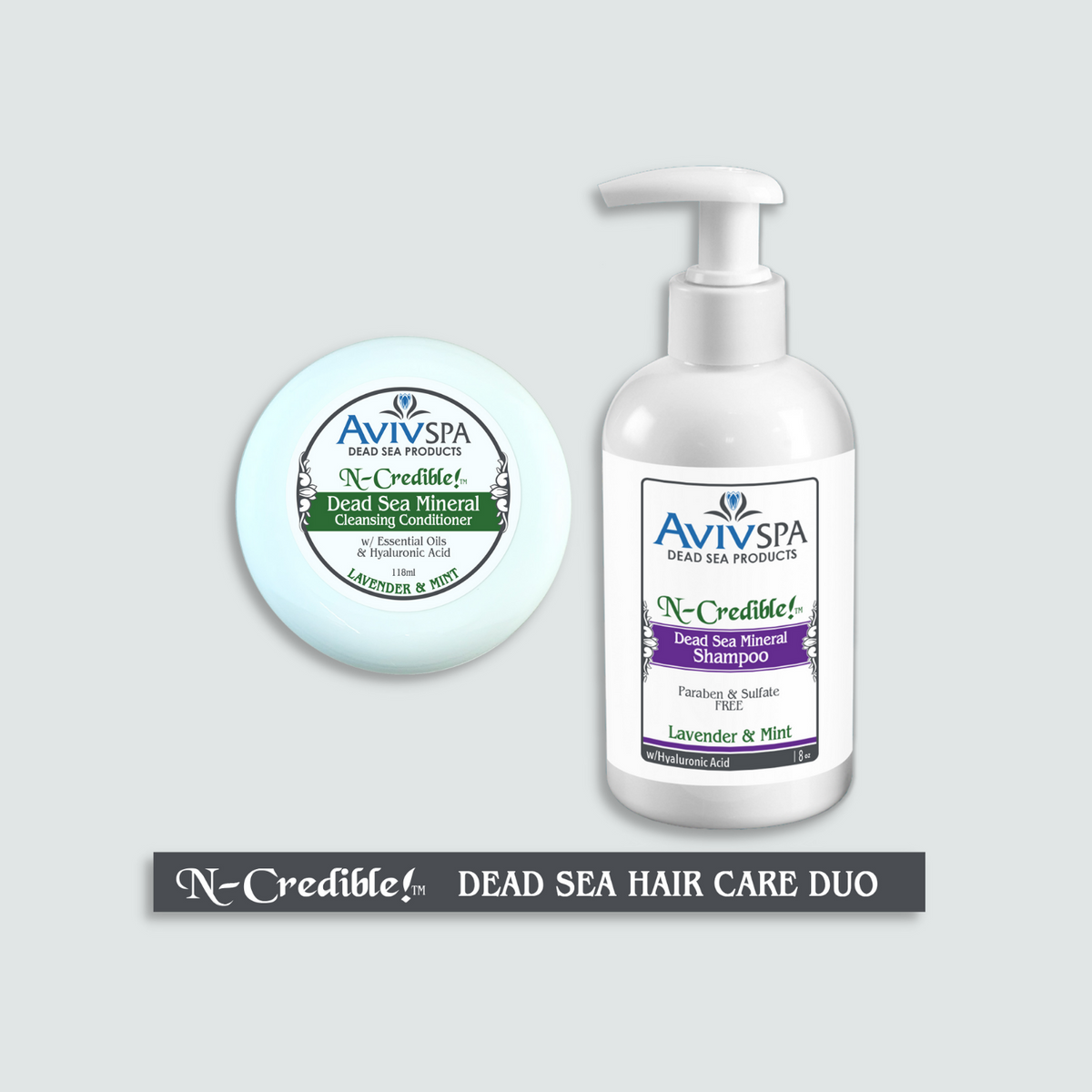 N-Credible! Dead Sea Hair Care DUO