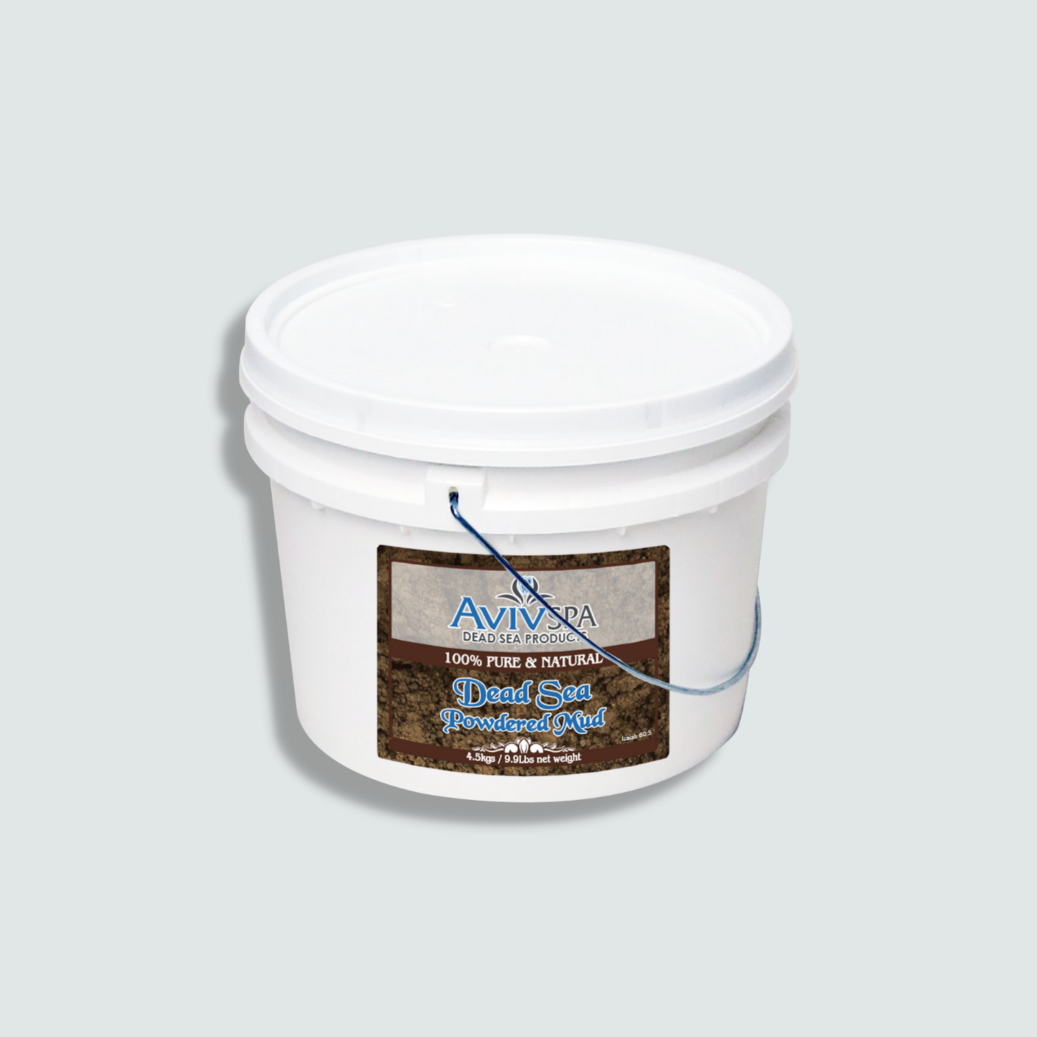 Dead Sea Powdered Mud 4.5kg Bucket (Raw Ingredient)
