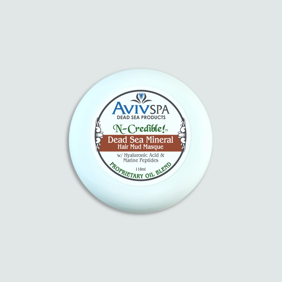 N-credible! Dead Sea Mineral Hair Mud Masque + PROPRIETARY OIL BLEND