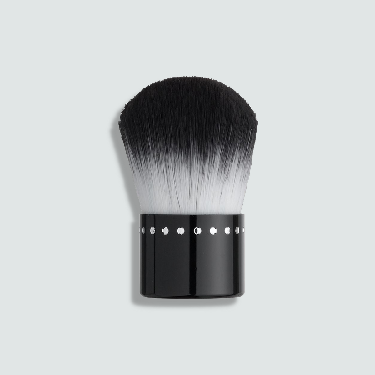 Small Kabuki Brush with black handle and bling