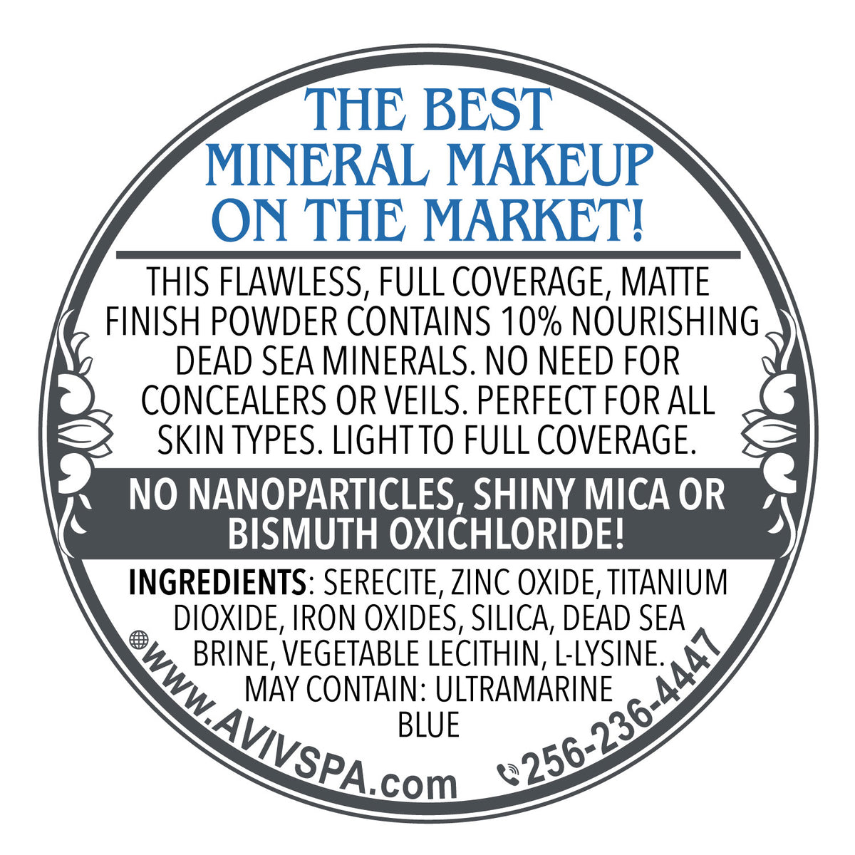 Dead Sea Mineral Makeup Opalescent